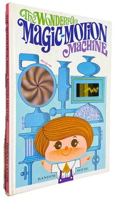 The Wonderful Magic-Motion Machine RANDOM HOUSE Hologram 3-D Children's Book