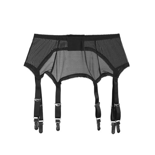 Giarrettiera donna vintage vita alta sexy reggicalze cintura elastica calza - Foto 19 di 24
