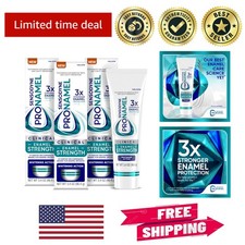 3 Tubes of Clinical Enamel Protection Whitening Toothpaste - Citrus Mint Flavor
