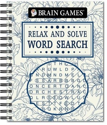 Brain Games - Relax and Solve: Word Search (Toile) (Spiral Bound) (US IMPORT)