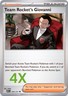 4x Team Rocket's Giovanni 204/217 - ME: Ascended Heroes (ASC) Pokemon Playset x4