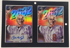 2023 Leaf Metal Anime Nation Cal Ripken JR Auto Iron Cal #AN-CRJ /10 + Base /98