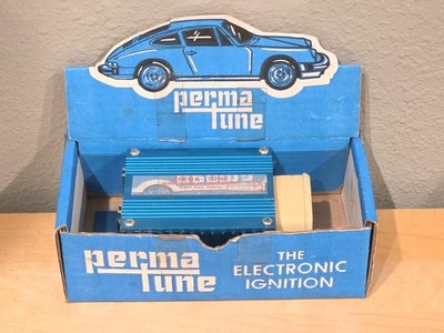 NOS Porsche Perma Tune 6 Pin CD Ignition Module In Display Box Vintage 911 914-6