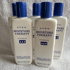 5x Avon Moisture Therapy Intensive Body Lotion 6.75 fl oz NOS Sealed