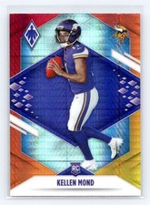 2021 Panini Phoenix Fire Burst #122 Kellen Mond Rookie Minnesota Vikings