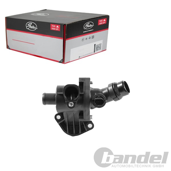 Gates Thermostat MIT Dichtungen Passend FüR Audi A3 Seat Altea Leon Toledo-image