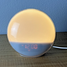 Sunrise Alarm Clock , Wake Up Light with Sunrise / Sunset  White Noise
