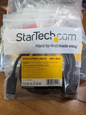 Lot Of 10 New StarTech Displayport to DVI Cable 6ft/1.83m