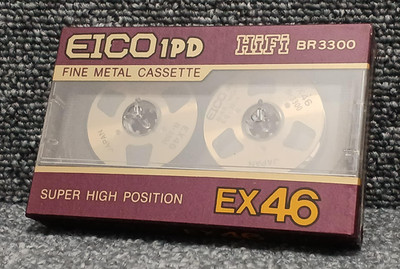 [ New ] VIDEO EICO 1PD HiFi BR3300 EX46 SUPER HIGH POSITION Cassette Tape 260510