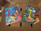 2 PCS Soft Cloth Baby Books - High Contrast Sensory Toys for Infants — photo 1