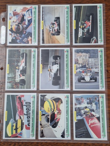 AYRTON SENNA THE MAGIC 1994 COMPLETE SET 1-162 MINT RAW COND | eBay ...