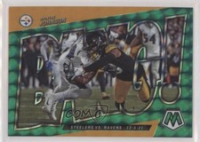 2022 Panini Mosaic Bang! Green Mosaic Prizm Diontae Johnson #B-6 0i76