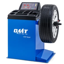 OMT Motorcycle Tire Balancing Machine for 24" Rim Diameter 3"-12" Rim Width