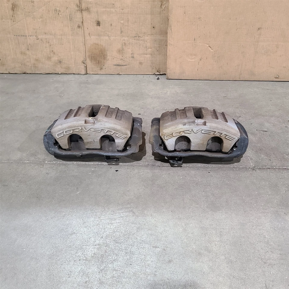 05-13 Corvette C6 Pbr Brake Calipers Front & Rear Set Base Model Aa7399 - Image 2 of 4