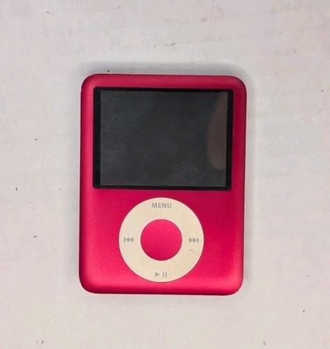 Apple iPod Nano 3rd Generation A1236 Red 8 GB