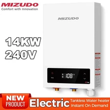 14kW Tankless Water Heater Electric Instant Hot water Whole House