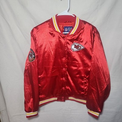 KC Chiefs Ultra Game Bomber Jacket Red Size Large New with Tags