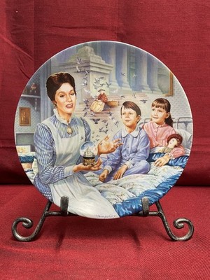 1989 DISNEY MARY POPPINS Tuppense a Bag EDWIN M KNOWLES 85 PLATE G2U