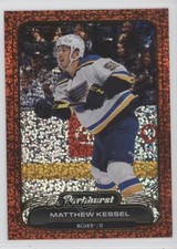 2023-24 Parkhurst Red Patterned Foil Achievement 8/25 Matthew Kessel #260 0nr3