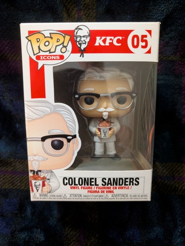Funko POP Icons KFC Kentucky Fried Chicken #05 Colonel Sanders free shipping