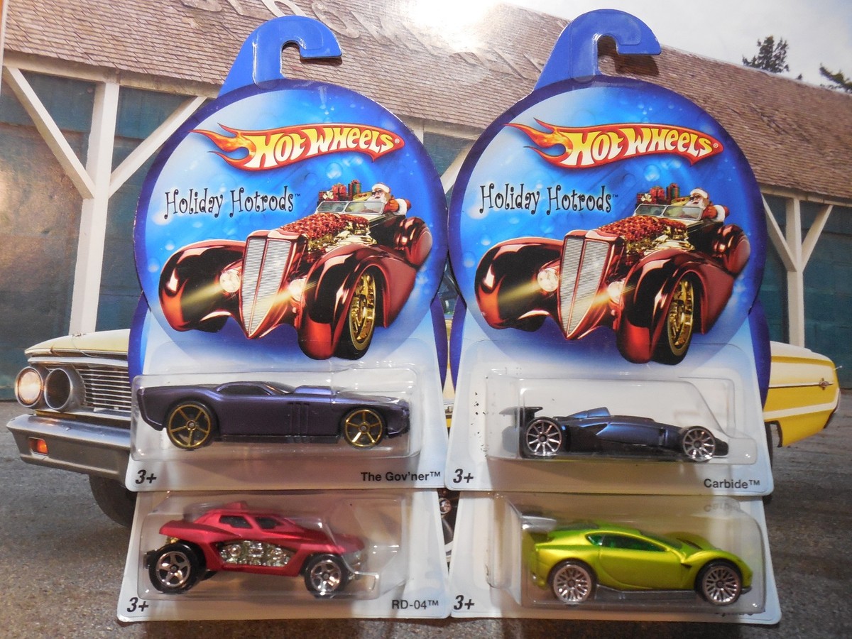 Hot Wheels 2006 Holiday Hotrods LOT 4 The Gov'ner RD-04 SYNKRO