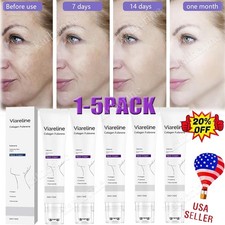 1-5PACK Magic Collagen Fullerene Neck Cream Anti-Aging Wrinkle Tightening US