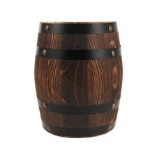  Wine Barrel Decor Vintage Stool Whiskey Outdoor Lawn Furniture Oak