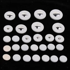 28pcs/set Replacement Bass Clarinet Pads Woodwind Instrument