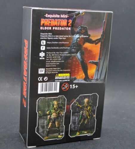 Figura de película Hiya Toys ELDER PREDATOR 5" exquisito mini depredador escala 2 1:18 - Imagen 2 de 2