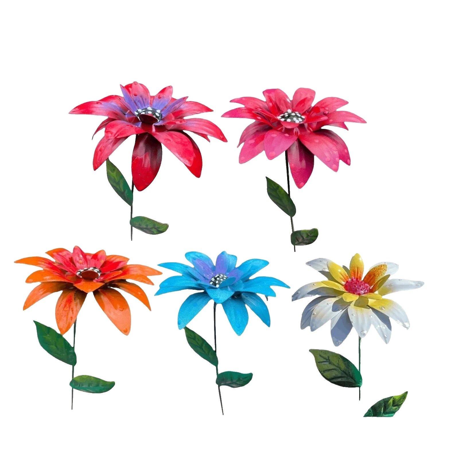 Estacas de jardín al aire libre de hierro