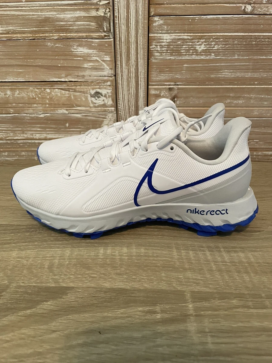 Preços baixos em Nike React Infinity Pro White Racer Blue | eBay