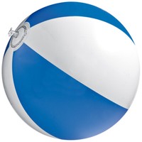 Strandball / Wasserball / Farbe: Blau-Weiß
