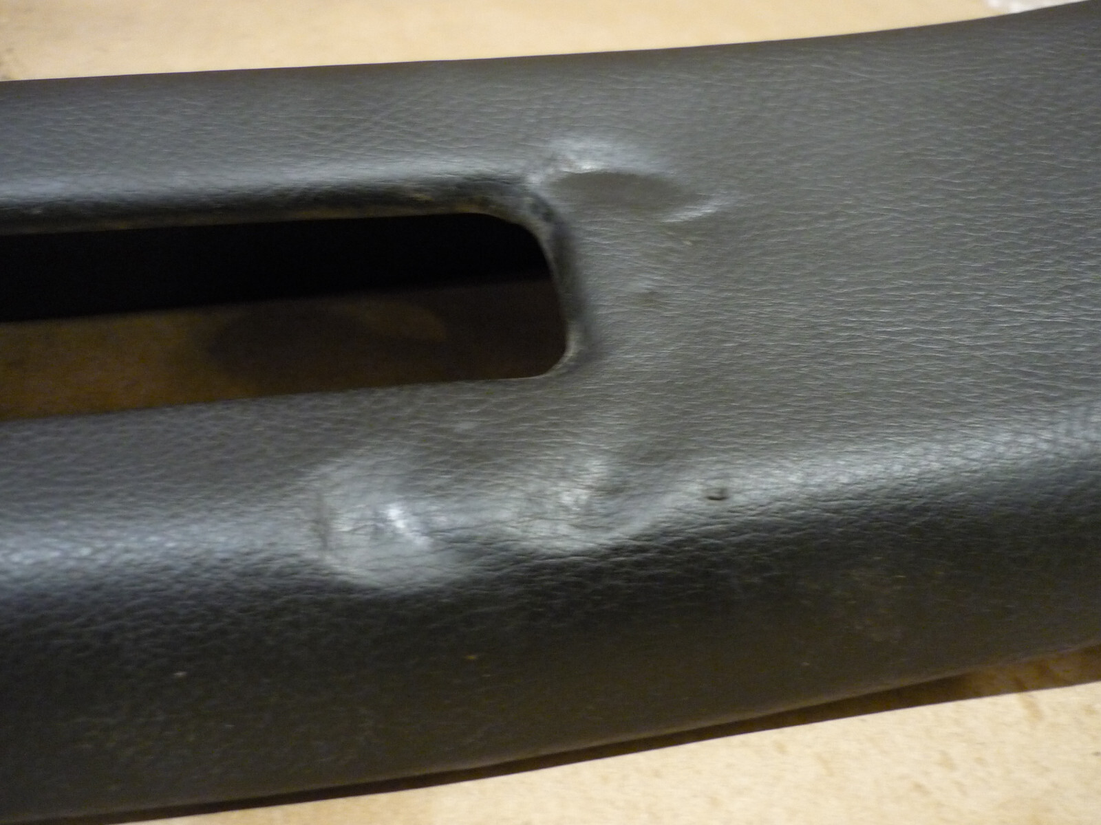 Maserati 4200 Coupe  - RH Upper B-Pillar Cover Trim - Black - P/N 981210600