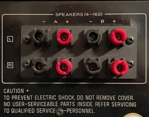 Kenwood KA-7500 speaker terminal upgrade kit - Picture 4 of 16