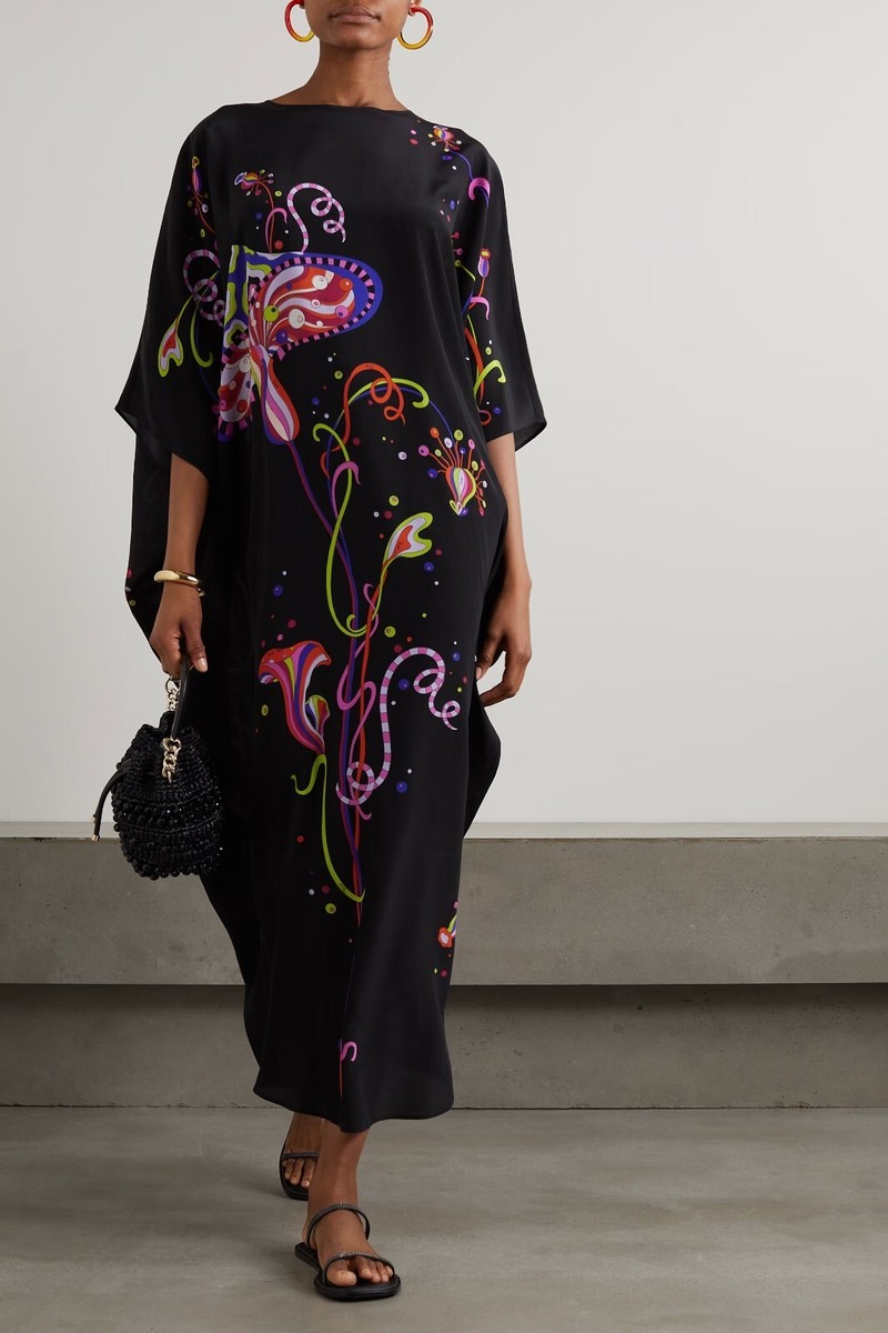 Unique painted loung kaftan,perfect for party wear dress,unique