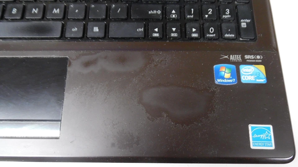 Conjunto de reposamanos 13N0-HBA0501 Asus U50F con panel táctil y teclado 13N0-HBA0501 Foto 2 de 4