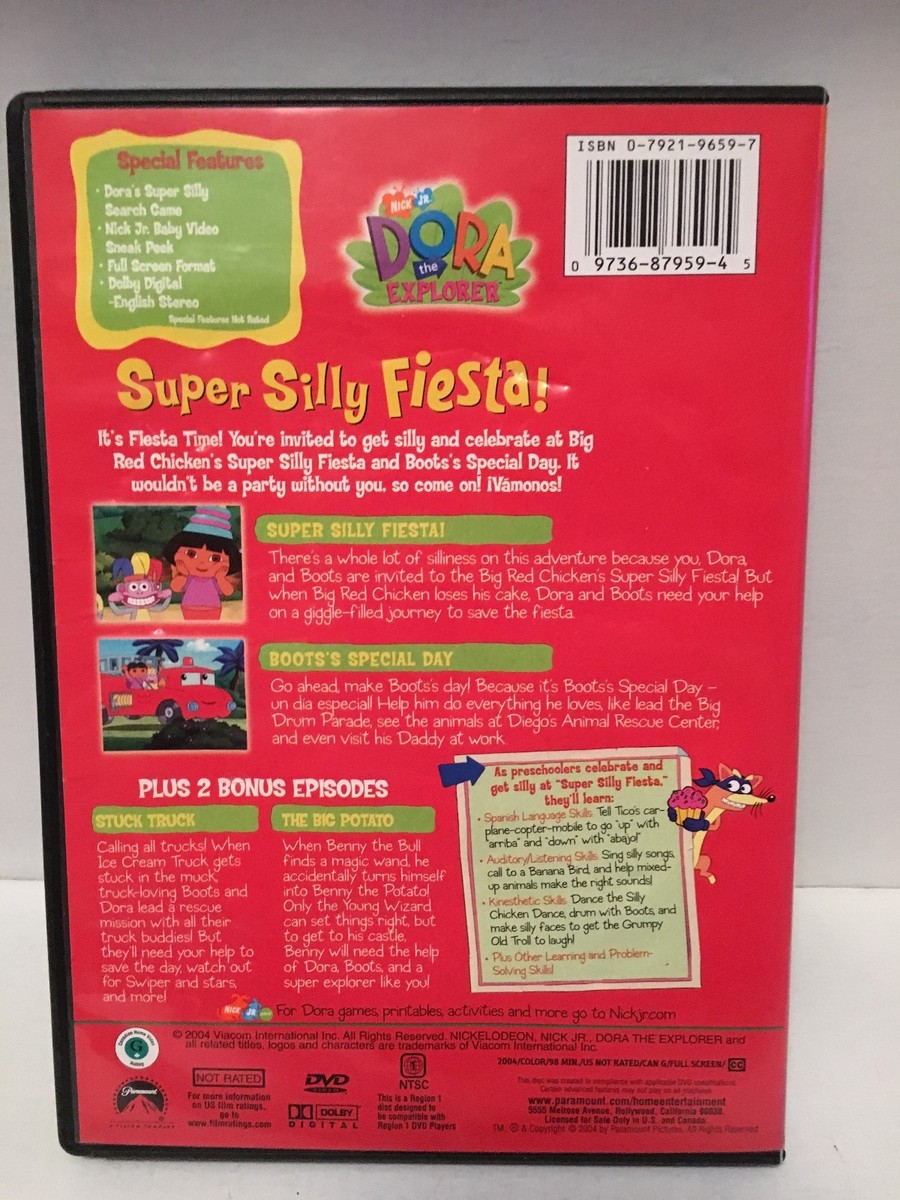 Dora the Explorer Super Silly Fiesta! DVD 2004, 98 minutes | eBay