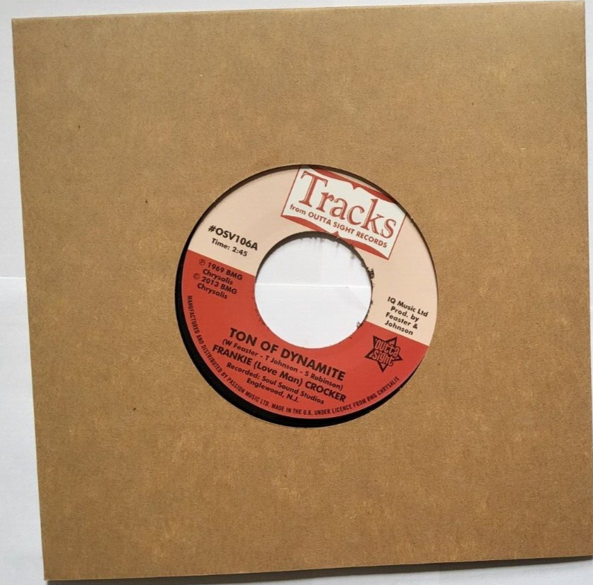 Frankie Crocker-Willie & The Mighty Magnificents 7"" vinyl record, northern soul