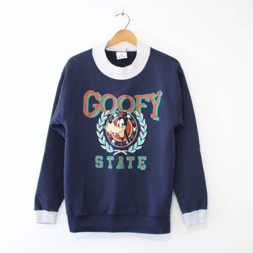 Vintage Walt Disney Goofy State Sweatshirt Large … - image 1