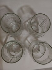 Libby Set Of Four Football Glasses Twenty Three Ounce