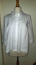 Pure Collection $125 Bracelet Sleeve White Button Down, 18