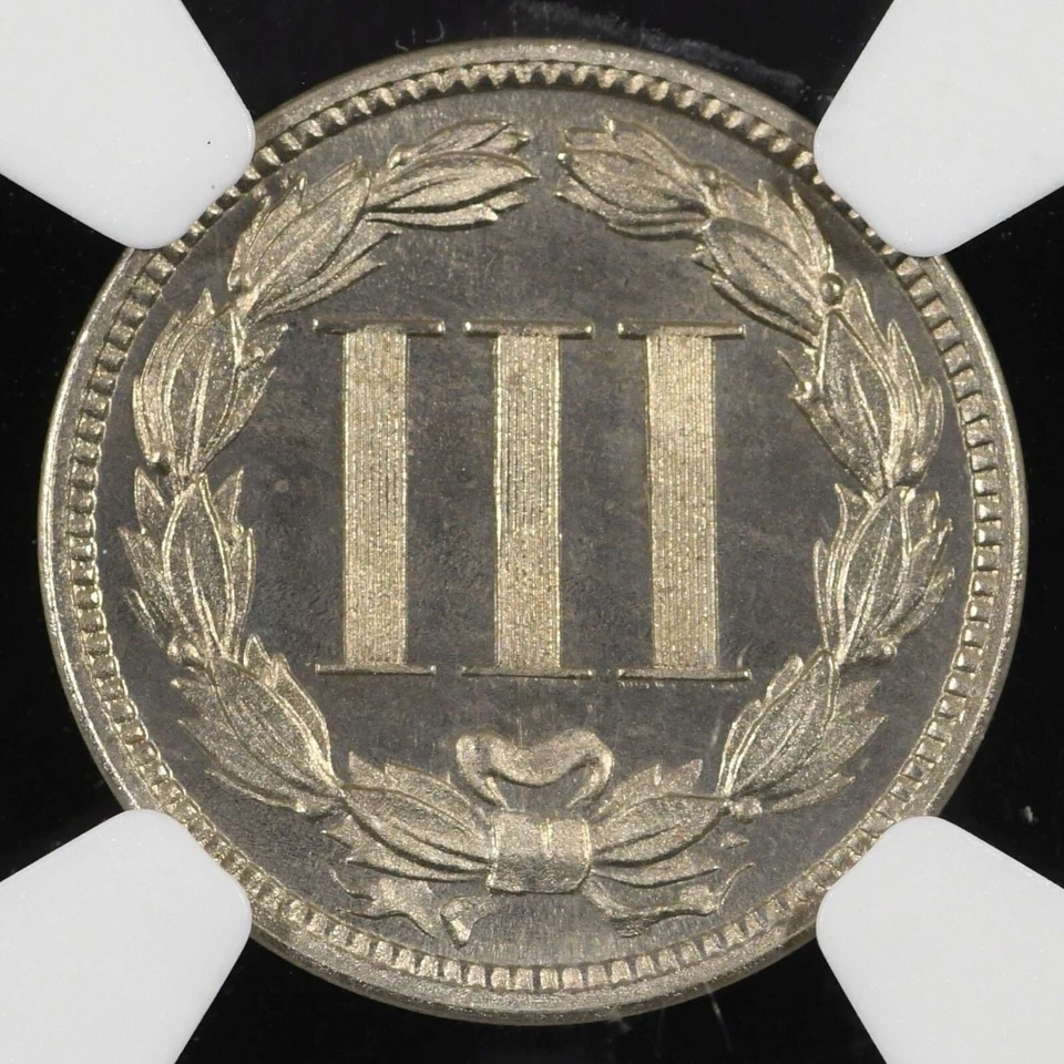 1886 3C Nickel NGC PF63 3CN Proof Coin - Image 4 of 4