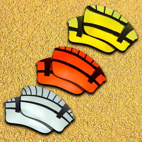 US 3Sets Polarized Lenses Replacement for-Oakley Half Jacket XLJ-Silver&Red&Gold