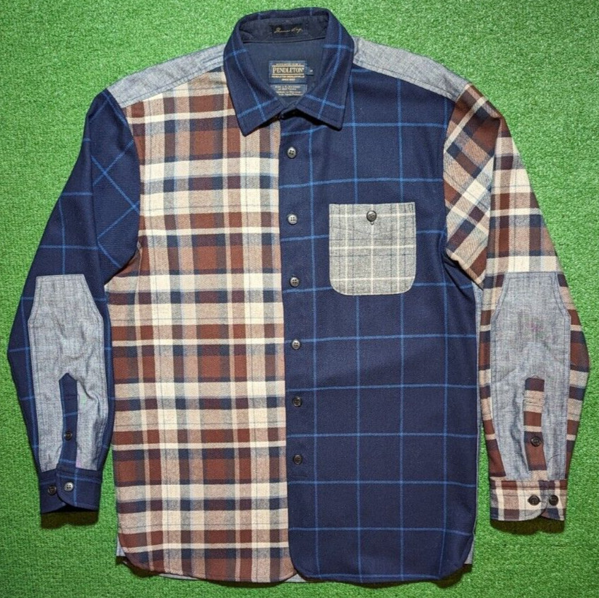 Pendleton Thomas Kay Asymmetrical Wool Button Lon… - image 3