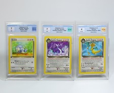 Dratini 53/82 Dragonir 33/82 Dunkles Dragoran 22/82 EGS Team Rocket PokemonKarte