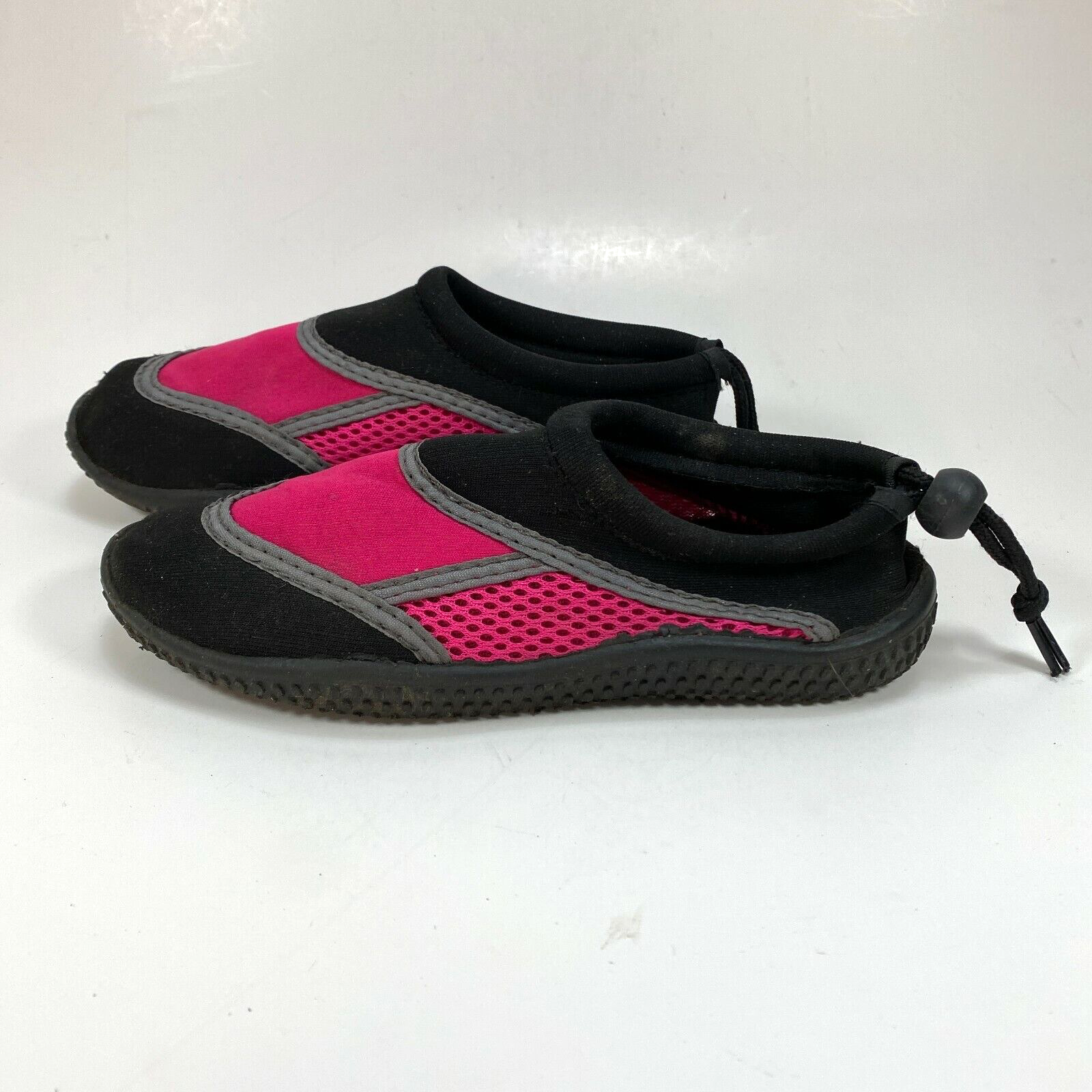 SAOLA Scarpa Odyssey Water nera e rosa rete regolabile cinturino posteriore toggle bambini taglia 2