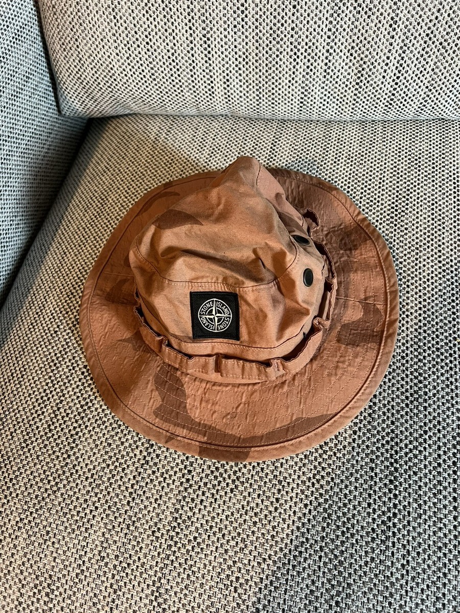 stone island supreme Camo bucket hat | eBay UK