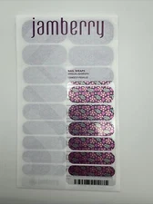 Jamberry Nail Wraps Blossoming Love Full Sheet (sister Style/floral/flowers/meta