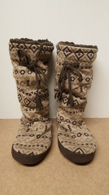 muk luks slipper boot
