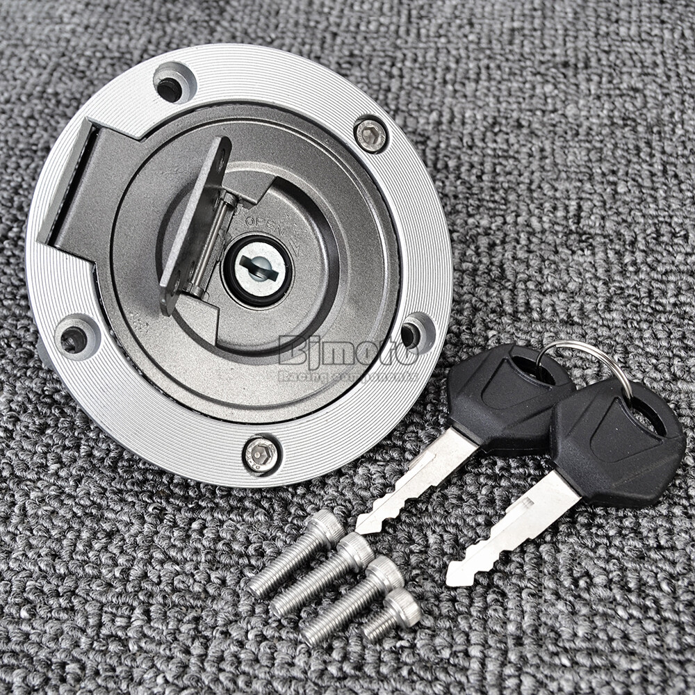 Fuel Gas Tank Cap Cover with Key For Yamaha XJR400 02-08 XJR1300